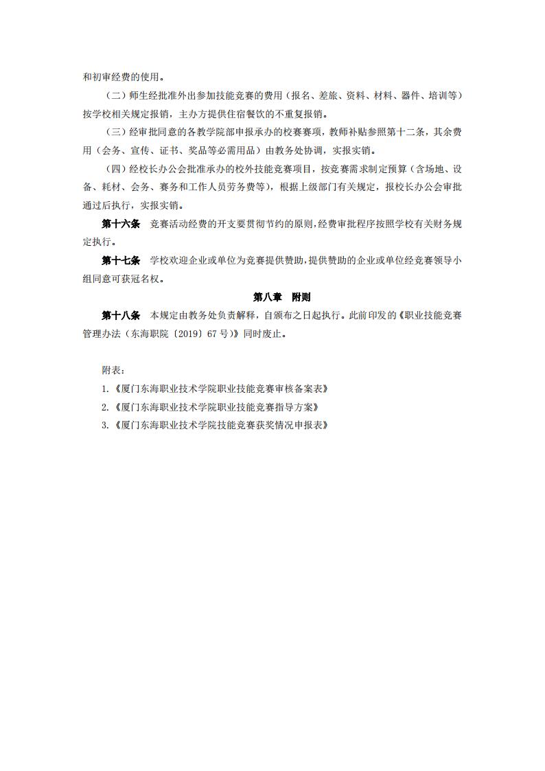 东海职院〔2024〕82号 关于印发《yl7703永利官网职业技能竞赛管理规定》的通知_05.jpg
