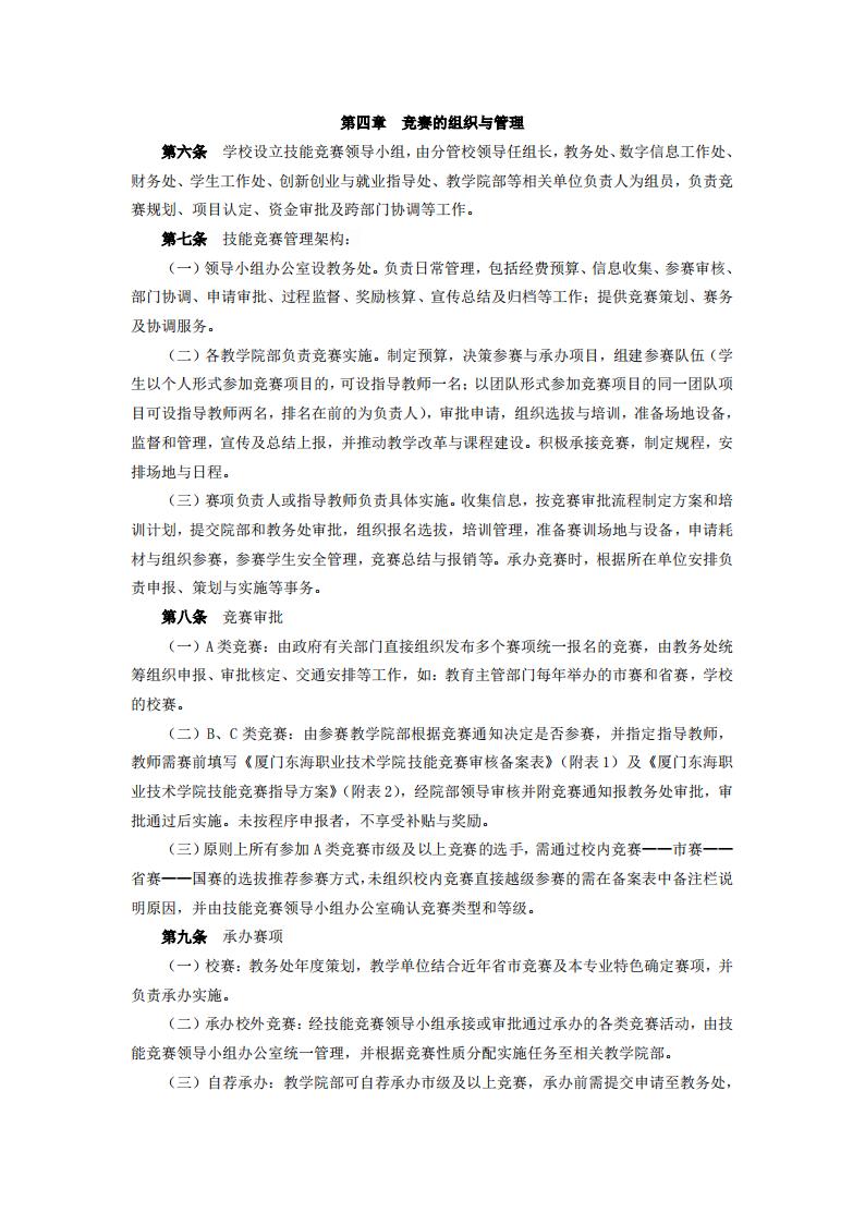 东海职院〔2024〕82号 关于印发《yl7703永利官网职业技能竞赛管理规定》的通知_02.jpg