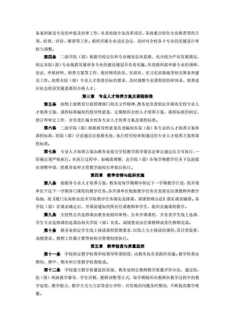 东海职院〔2024〕105号 关于印发《yl7703永利官网教学工作管理办法》的通知_02.jpg